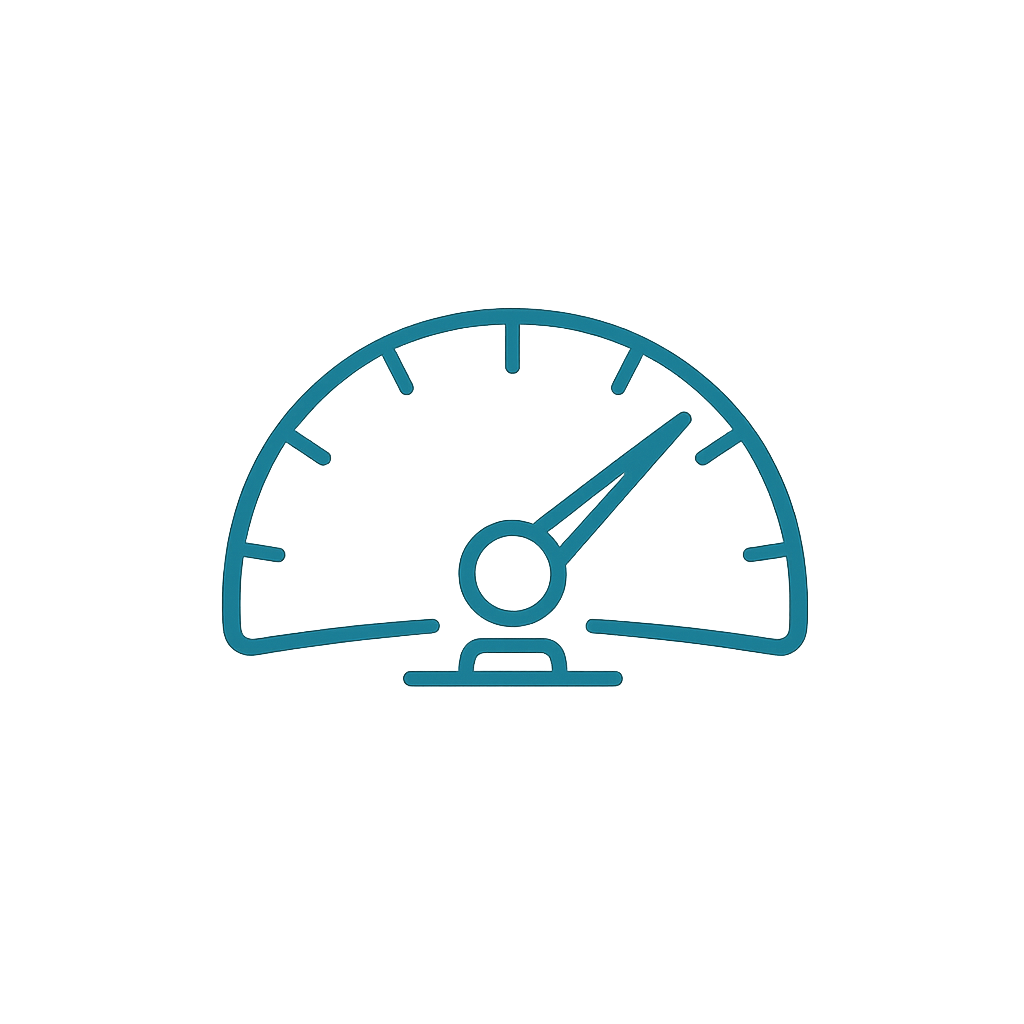 High-speed performance icon
