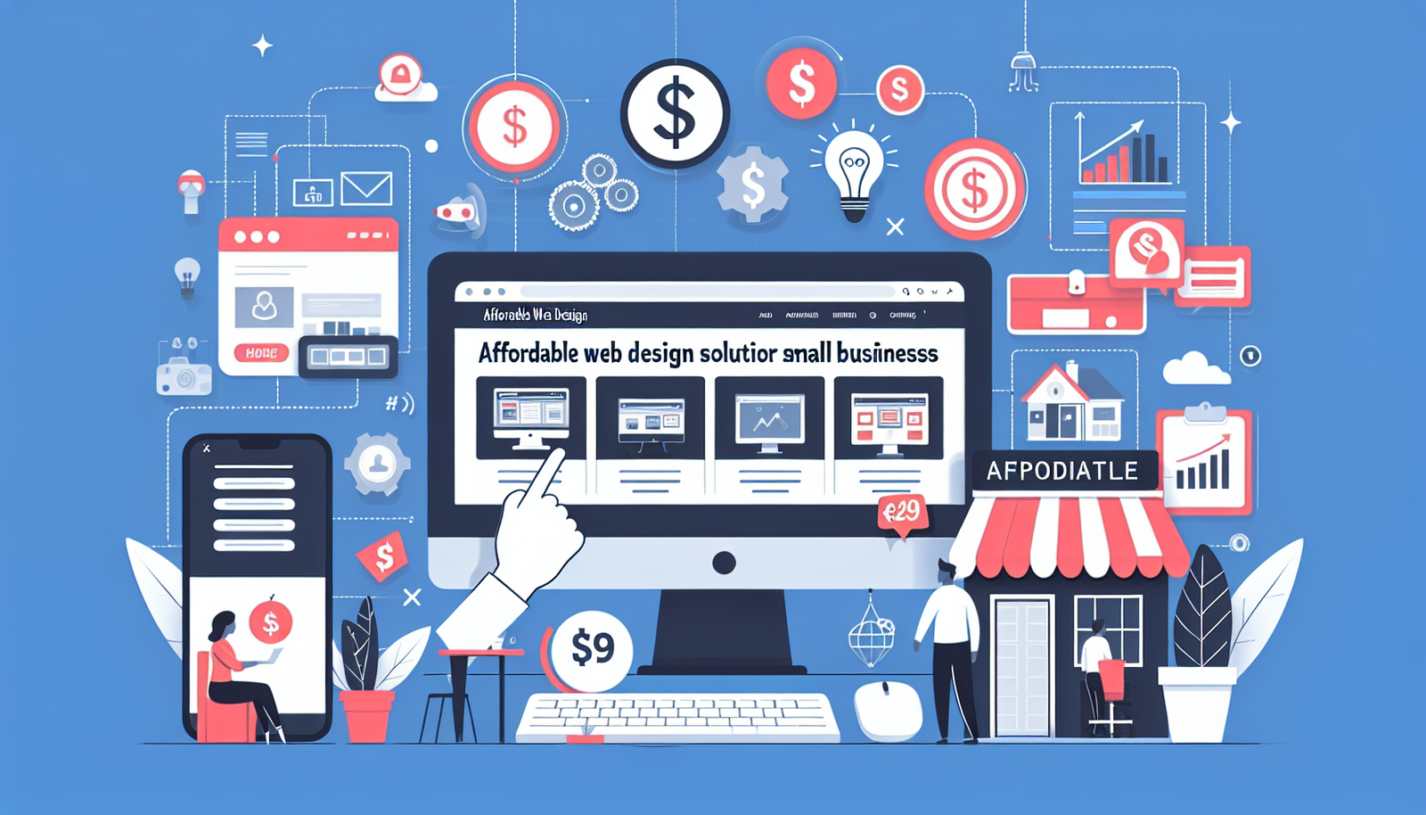 Get Noticed on a Budget: Affordable Web Design Solutions for Small Businesses
